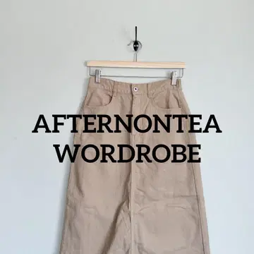 AFTERNOONTEA WARDROBE 애프터눈 티 데님 스커트