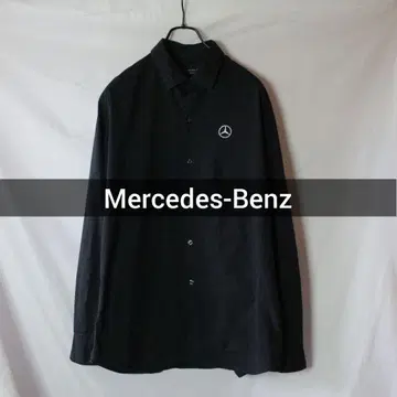 Mercedes-Benz 긴팔 셔츠 L 사이즈 레귤러 카라 블랙