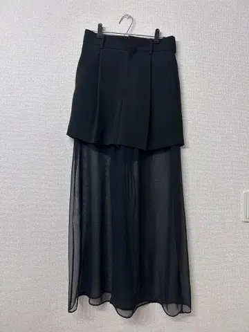 HYKE 25SS OXFORD LAYRED PANTS