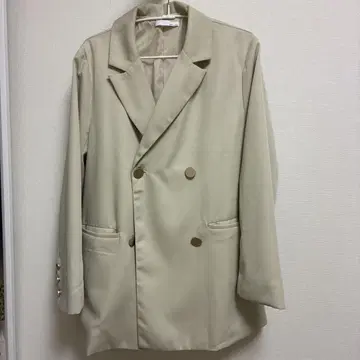 Aunt Marie's 더블 테일러드 자켓