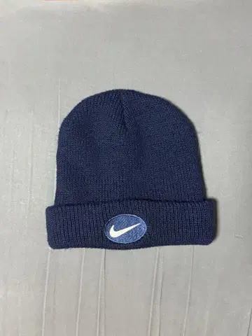 NIKE 비니 니트 모자 자수 로고 vintage