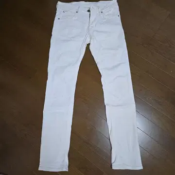 LEE 화이트 데님 팬츠