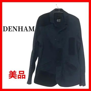 DENHAM 덴함 밀리터리 자켓 네이비 셔츠 자켓 B396