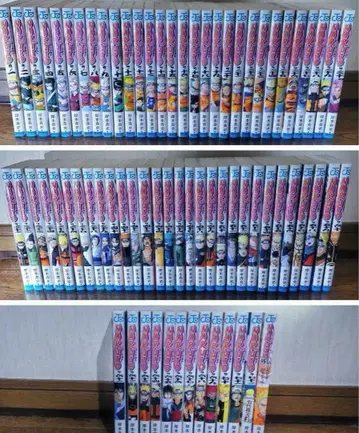NARUTO 나루토 전권 세트 72권 세트+외전