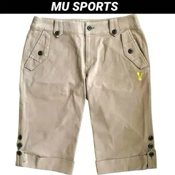 [새상품급] MU SPORTS 여성용 하프 팬츠 사이즈 40