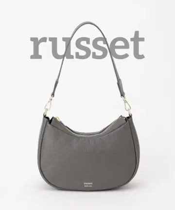 russet 하프문 원 숄더백 (CE-1287-WEB) 그레이