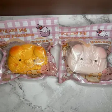해외 스퀴즈 돼지 씨의 머핀 세트