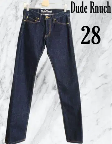 [새상품급] Dude Rauch 듀드런치 데님 G빵 28인치