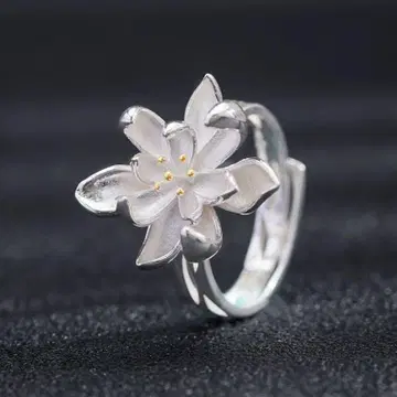은행나무 반지 - 자연의 우아함을 손가락 끝에 전하는 R373