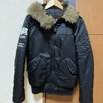 HYSTERIC GLAMOUR 퍼 점퍼 프리마로프트