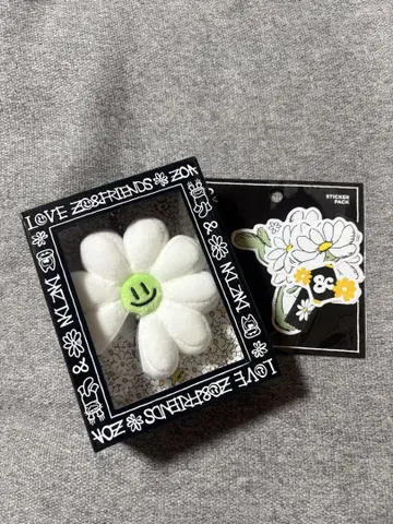 ZO&FRIENDS 팝업 A&NE 봉제 인형 키링 스티커