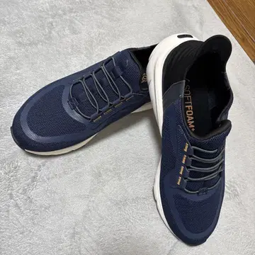 PUMA 네이비 메쉬 스니커즈 소프트폼+