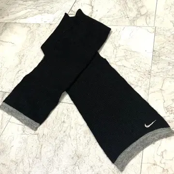 00s NIKE 나이키 머플러 로고 자수 블랙 y2k 테크