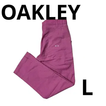 OAKLEY 오클리 남성 의류 골프 핑크 팬츠 사이즈 32 L
