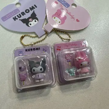 마이멜로디&쿠로미 세트 미니어처 패키지 참