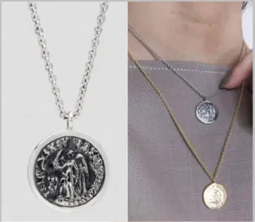 TOM WOOD(톰우드) Coin Pendant Angel 코인