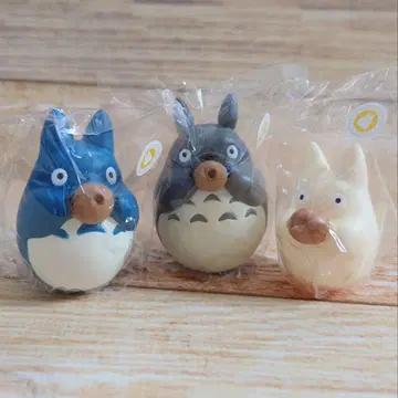 [새상품] 오카리나 토토로 손가락 인형 3체 세트 이웃집 토토로 지브리