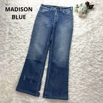 새상품급 매디슨 블루 플레어 청바지 데님 MB224-3002 S