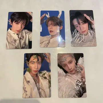 TXT weverse 럭키드로우 5매 세트