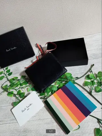 Paul Smith 블랙 접이식 지갑