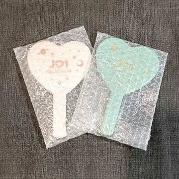 JO1 오리지널 핸드 거울 핑크 그린 세트