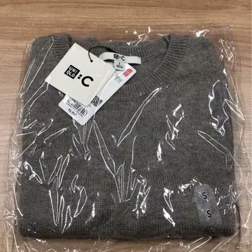 유니클로 UNIQLO C 캐시미어 크루넥 숏 스웨터