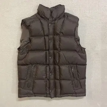 GAP 브라운 다운 베스트 L 사이즈