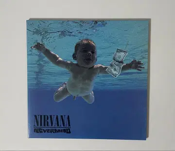 NIRVANA 닐바나/NEVERMIND 네버마인드 종이 자켓 CD