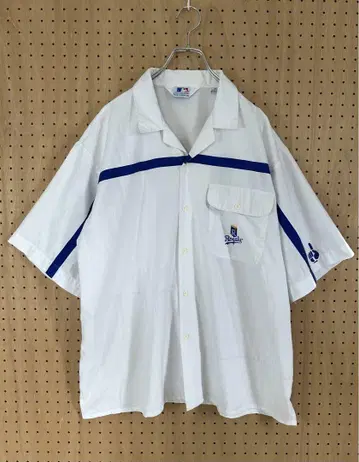 ClLIFF ENGLE LTD 80년대 Royals 오픈 카라 셔츠