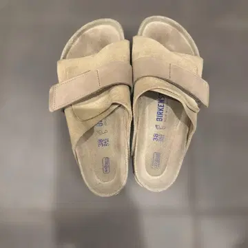 Birkenstock kyoto 컴포트 샌들 38 베이지
