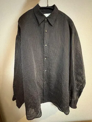 CITY SHEER STRIPE SHIRTS 시어 스트라이프 셔츠 긴팔