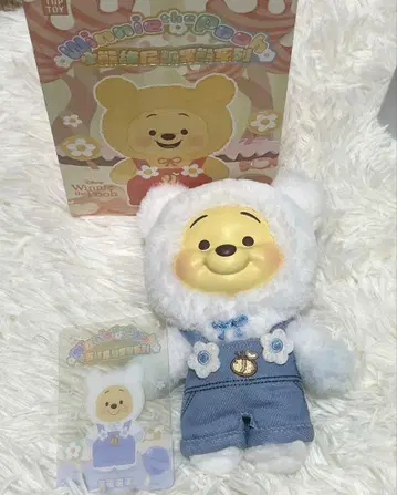 toptoy 곰돌이 푸 블루베리 폼 피규어 해외 디즈니