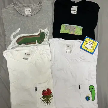 RIPNDIP 티셔츠 세트 3개