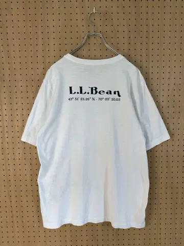 L.L.Bean 레이크 워시 코튼 그래픽 티셔츠 엘엘빈