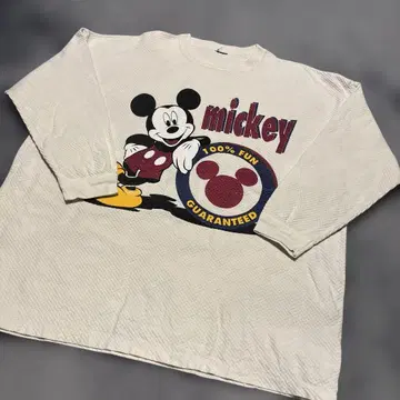90년대 Disney 미키마우스 써멀 롱티