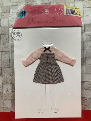 리카짱 캐슬 아웃핏 복각판 초대 리카짱 검은 고양이 정 원피스