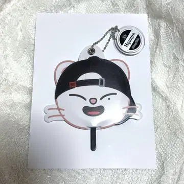 straykids 미니 부채 키링 현진 지니레트