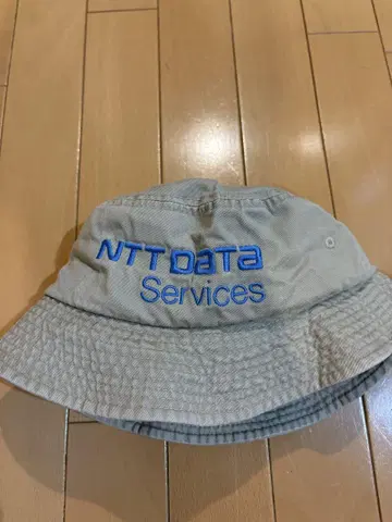 NTT DATA SERVICES 기업 로고 버킷햇