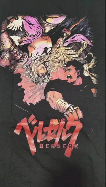 베르세르크 Berserk 양면 프린트 그리피스 식 T셔츠