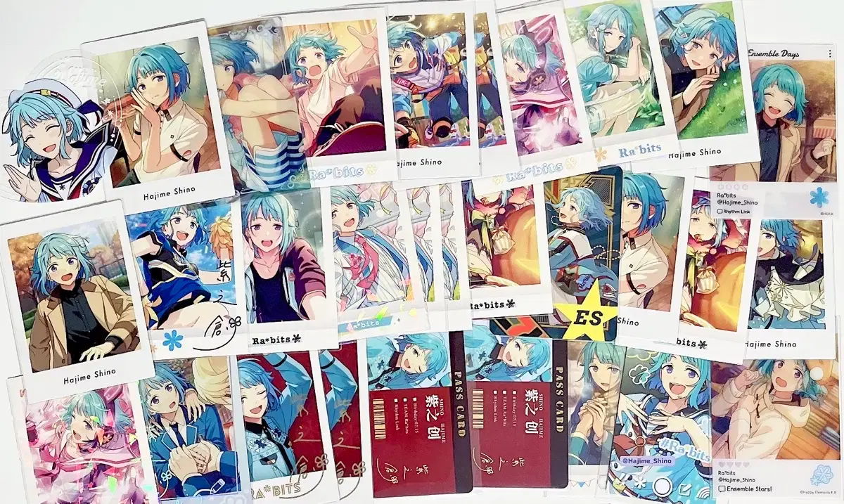 Ensemble Stars Hajime PASH Card, PASHOTS, Sugar Acrylic Key Chain, Portrait, Art Board Bulk