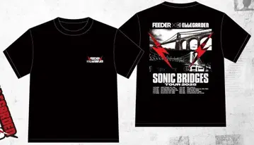 FEEDER ELLEGARDEN Sonic Bridges 투어 T셔츠
