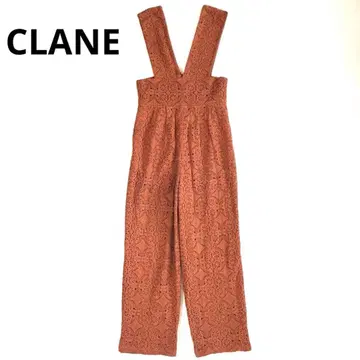 새상품급 CLANE 케미컬 레이스 살로펫 팬츠 테라코타 1 오렌지