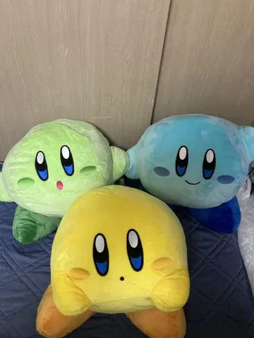 별의 커비 봉제 인형 멀티 컬러 BIG 3종