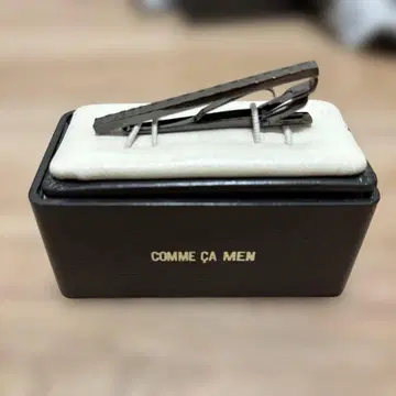 COMME CA MEN 실버 넥타이핀