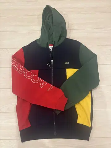 라코스테 속기모 후드티