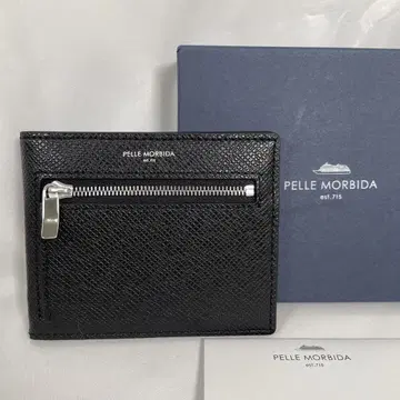 미사용에 가까운 PELLE MORBIDA 펠레모르비다 컴팩트 지갑