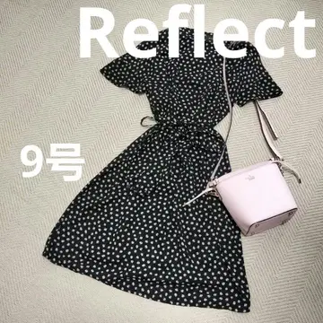 Reflect 리플렉트 무릎 기장 원피스 블랙 9호