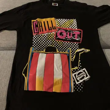 VTG Pepsi Chill Out 티셔츠 싱글 스티치