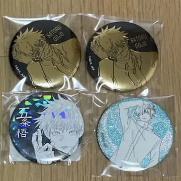 주술회전 고죠 사토루 캔뱃지