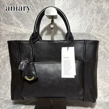 미사용 aniary 미니 토트백 블랙 핸드백